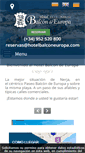 Mobile Screenshot of hotelbalconeuropa.com